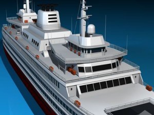 ferryboat 3D-Modell