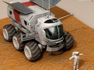 lunar vehicles collection 3D Model