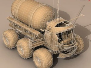 lunar vehicles collection 3D Model