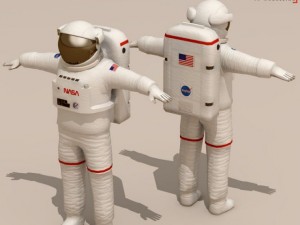 astronaut Model 3D
