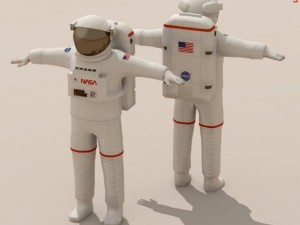 astronaut Modèle 3D