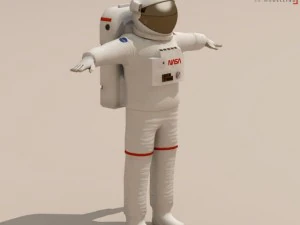 astronaut 3D Model
