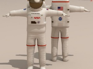 astronaut Modèle 3D