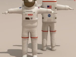astronaut 3D Model