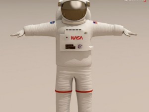 astronaut Modèle 3D