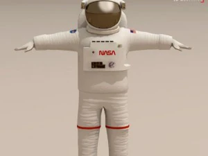astronaut 3D Model