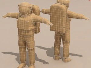 astronaut 3D Model