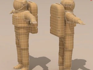 astronaut 3D Model