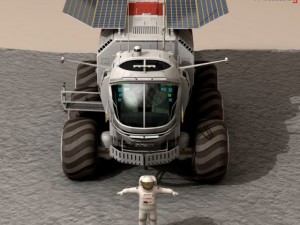 lunar vehicle Modèle 3D