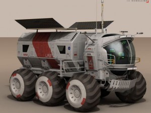 lunar vehicle Modèle 3D