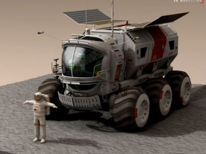 lunar vehicle Modèle 3D