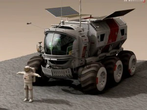 lunar vehicle 3D Model