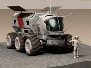 lunar vehicle 3D Model