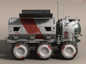 lunar vehicle 3D Model