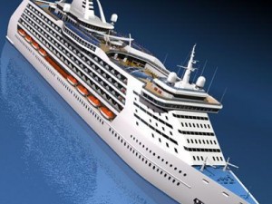 cruise ship 3D Model