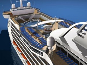 cruise ship 3D Model