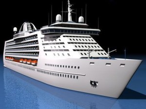 cruise ship 3D Model