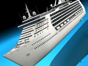 cruise ship 3D Model