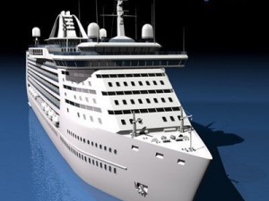cruise ship 3D Model