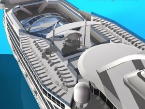 cruise ship 3D Model