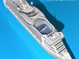 cruise ship 3D Model