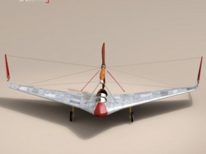rubber band airplane 3D Model