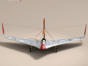 rubber band airplane 3D Model