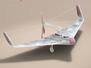 rubber band airplane 3D Model
