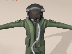f35 pilot 3D Модель