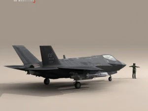 f 35 a  usaf 3D Model