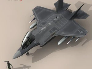f 35 a  usaf 3D Model