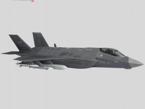f 35 a  usaf 3D मॉडल