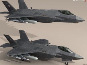 f 35 a royal air force 3Dモデル