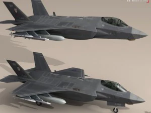 f 35 a royal air force 3D Model
