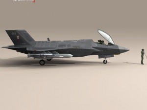 f 35 a royal air force 3Dモデル
