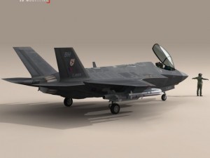 f 35 a royal air force 3Dモデル