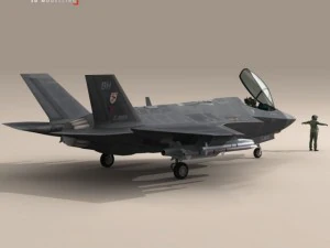 f 35 a royal air force 3D Model