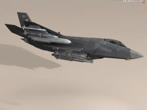 f 35 a royal air force 3D Model