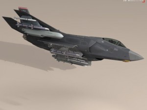 f 35a turkey air force 3D मॉडल