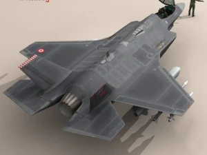 f 35a turkey air force 3D Model