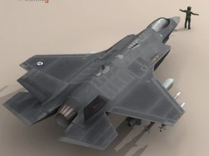 f 35 &mdash; королевские ВВС Норвегии. 3D Модель