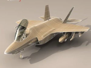 f 35 &mdash; королевские ВВС Норвегии. 3D Модель