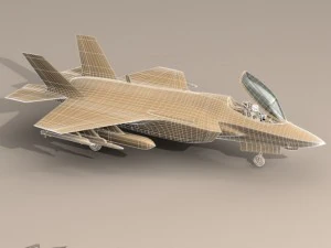 f 35 &mdash; королевские ВВС Норвегии. 3D Модель