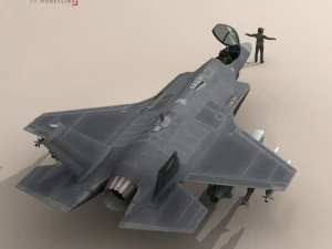 f 35 a  royal netherlands air force 3D Model