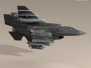 f 35 a  royal netherlands air force 3D Model