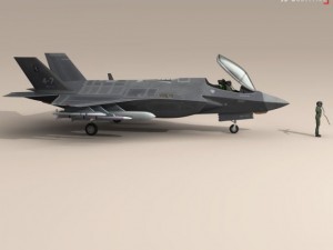 f 35 a italian air force 3Dモデル