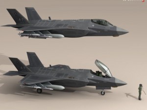 f 35 a italian air force 3Dモデル