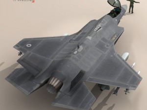 f 35a  israeli air force Modelo 3D