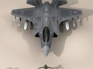 f 35a  israeli air force Modelo 3D