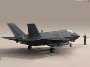 f 35a  israeli air force Modelo 3D